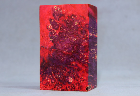 Stabilized Maple Burl Wood Mod Block